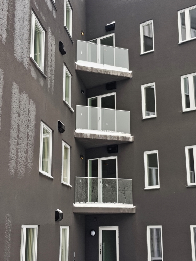 glass balcony railings sv
